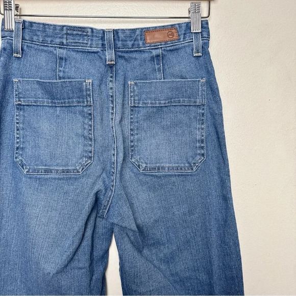 AG Womens 27R Etta Fatigue Button Fly Crop Flare Jeans - Picture 14 of 16